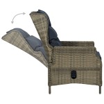 vidaXL Set mobilier de grădină, 5 piese, maro vidaXL Set mobilier de grădină, 5 piese, maro