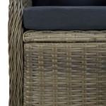 vidaXL Set mobilier de grădină, 5 piese, maro vidaXL Set mobilier de grădină, 5 piese, maro