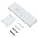 vidaXL Copertină retractabilă manual cu stor, galben&alb, 5x3 m