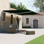 vidaXL Copertină autonomă retractabilă automat, antracit, 600x300 cm vidaXL Copertină autonomă retractabilă automat, antracit, 600x300 cm