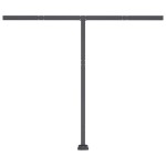 vidaXL Copertină autonomă retractabilă automat, antracit, 350x250 cm vidaXL Copertină autonomă retractabilă automat, antracit, 350x250 cm