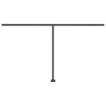 vidaXL Copertină autonomă retractabilă manual albastru/alb 400x300 cm vidaXL Copertină autonomă retractabilă manual albastru/alb 400x300 cm