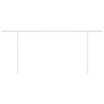 vidaXL Copertină automată cu senzor vânt & LED, albastru & alb, 6x3 m