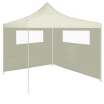 vidaXL Perete lateral foișor cu ferestre, 6x2 m, crem vidaXL Perete lateral foișor cu ferestre, 6x2 m, crem