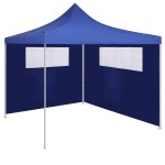 vidaXL Perete lateral foișor cu ferestre, 6x2 m, albastru vidaXL Perete lateral foișor cu ferestre, 6x2 m, albastru