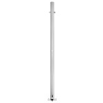 vidaXL Duș de grădină cu bază maro, 220 cm, oțel inoxidabil vidaXL Duș de grădină cu bază maro, 220 cm, oțel inoxidabil