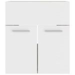 vidaXL Dulap cu chiuvetă încorporată, stejar sonoma, lemn prelucrat