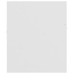 vidaXL Dulap cu chiuvetă încorporată, alb, lemn prelucrat