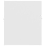 vidaXL Set mobilier de baie, alb, lemn prelucrat