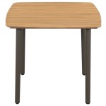 vidaXL Set mobilier de grădină, 5 piese, maro, poliratan vidaXL Set mobilier de grădină, 5 piese, maro, poliratan