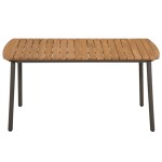vidaXL Set mobilier de grădină, 5 piese, negru, poliratan vidaXL Set mobilier de grădină, 5 piese, negru, poliratan
