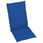 vidaXL Scaune de grădină rabatabile cu perne, 8 buc., lemn masiv tec vidaXL Scaune de grădină rabatabile cu perne, 8 buc., lemn masiv tec