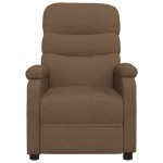 vidaXL Fotoliu de masaj electric, maro, material textil vidaXL Fotoliu de masaj electric, maro, material textil