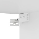 vidaXL Set de dulapuri TV, 8 piese, alb, lemn prelucrat