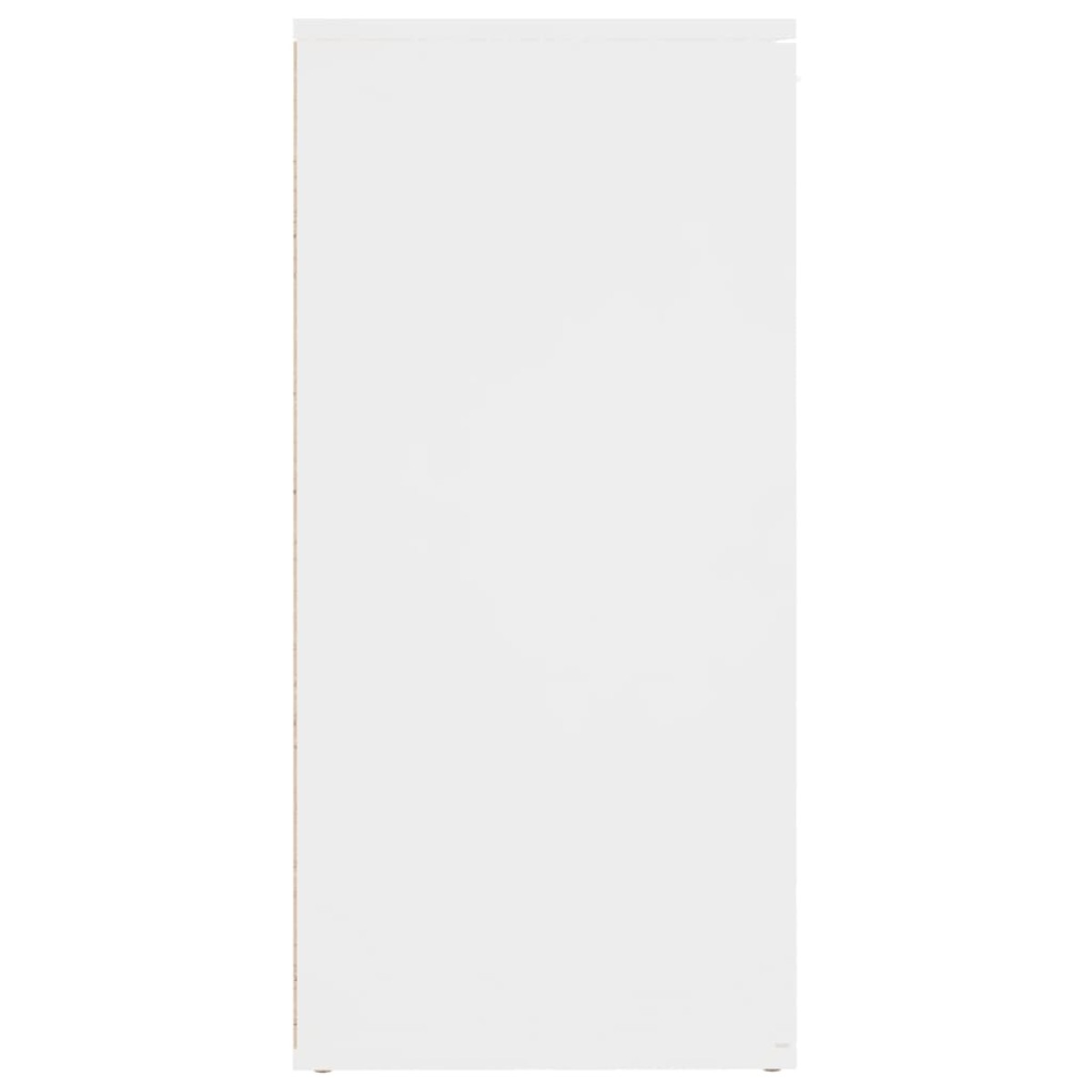 vidaXL Servantă, alb, 160x36x75 cm, lemn prelucrat