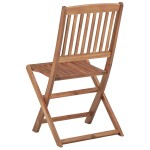 vidaXL Scaune pliabile de exterior, 8 buc., lemn masiv acacia vidaXL Scaune pliabile de exterior, 8 buc., lemn masiv acacia