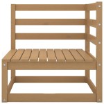 vidaXL Set mobilier de grădină, 5 piese, maro miere, lemn masiv de pin vidaXL Set mobilier de grădină, 5 piese, maro miere, lemn masiv de pin