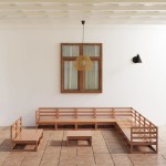 vidaXL Set mobilier de grădină, 12 piese, maro miere, lemn masiv pin vidaXL Set mobilier de grădină, 12 piese, maro miere, lemn masiv pin