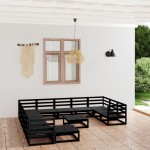 vidaXL Set mobilier de grădină, 13 piese, lemn masiv de pin vidaXL Set mobilier de grădină, 13 piese, lemn masiv de pin