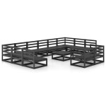 vidaXL Set mobilier de grădină, 13 piese, lemn masiv de pin vidaXL Set mobilier de grădină, 13 piese, lemn masiv de pin