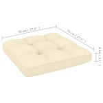 vidaXL Taburete de grădină cu perne, 2 buc., lemn masiv de pin vidaXL Taburete de grădină cu perne, 2 buc., lemn masiv de pin