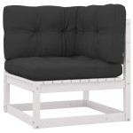 vidaXL Set mobilier de grădină cu perne, 8 piese, lemn masiv de pin vidaXL Set mobilier de grădină cu perne, 8 piese, lemn masiv de pin