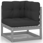vidaXL Set mobilier de grădină cu perne, 8 piese, lemn masiv de pin vidaXL Set mobilier de grădină cu perne, 8 piese, lemn masiv de pin