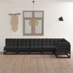 vidaXL Set mobilier grădină cu perne, 6 piese, lemn masiv pin vidaXL Set mobilier grădină cu perne, 6 piese, lemn masiv pin