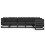 vidaXL Set mobilier grădină cu perne, 6 piese, lemn masiv pin vidaXL Set mobilier grădină cu perne, 6 piese, lemn masiv pin