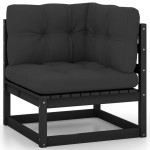 vidaXL Set mobilier grădină cu perne, 9 piese, lemn masiv de pin vidaXL Set mobilier grădină cu perne, 9 piese, lemn masiv de pin