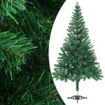 vidaXL Brad de Crăciun pre-iluminat cu globuri, 180 cm, 564 de ramuri vidaXL Brad de Crăciun pre-iluminat cu globuri, 180 cm, 564 de ramuri