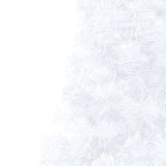 vidaXL Jumătate brad Crăciun pre-iluminat cu set globuri, alb, 150 cm vidaXL Jumătate brad Crăciun pre-iluminat cu set globuri, alb, 150 cm