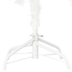 vidaXL Brad Crăciun pre-iluminat artificial, set globuri, alb, 120 cm vidaXL Brad Crăciun pre-iluminat artificial, set globuri, alb, 120 cm