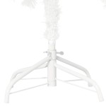 vidaXL Brad Crăciun pre-iluminat artificial, set globuri, alb, 180 cm vidaXL Brad Crăciun pre-iluminat artificial, set globuri, alb, 180 cm