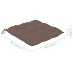 vidaXL Scaune grădină cu perne, 8 buc., gri, lemn masiv de acacia vidaXL Scaune grădină cu perne, 8 buc., gri, lemn masiv de acacia