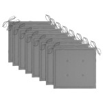 vidaXL Scaune pliabile de exterior cu perne, 8 buc., lemn masiv acacia vidaXL Scaune pliabile de exterior cu perne, 8 buc., lemn masiv acacia