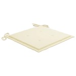 vidaXL Scaune de exterior cu perne, 6 buc., lemn masiv de acacia