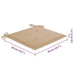 vidaXL Scaune de exterior cu perne, 6 buc., lemn masiv de acacia vidaXL Scaune de exterior cu perne, 6 buc., lemn masiv de acacia