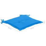 vidaXL Scaune de exterior cu perne, 6 buc., lemn masiv de acacia vidaXL Scaune de exterior cu perne, 6 buc., lemn masiv de acacia