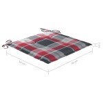 vidaXL Scaune de exterior cu perne, 6 buc., lemn masiv de acacia vidaXL Scaune de exterior cu perne, 6 buc., lemn masiv de acacia
