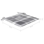 vidaXL Scaune de exterior cu perne, 6 buc., lemn masiv de acacia vidaXL Scaune de exterior cu perne, 6 buc., lemn masiv de acacia