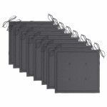 vidaXL Scaune de exterior cu perne, 8 buc., lemn masiv de acacia vidaXL Scaune de exterior cu perne, 8 buc., lemn masiv de acacia