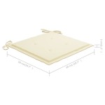 vidaXL Scaune de exterior cu perne, 8 buc., lemn masiv de acacia vidaXL Scaune de exterior cu perne, 8 buc., lemn masiv de acacia