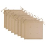 vidaXL Scaune de exterior cu perne, 8 buc., lemn masiv de acacia vidaXL Scaune de exterior cu perne, 8 buc., lemn masiv de acacia