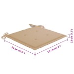 vidaXL Scaune de exterior cu perne, 8 buc., lemn masiv de acacia vidaXL Scaune de exterior cu perne, 8 buc., lemn masiv de acacia