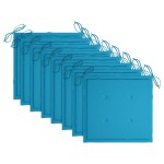 vidaXL Scaune de exterior cu perne, 8 buc., lemn masiv de acacia vidaXL Scaune de exterior cu perne, 8 buc., lemn masiv de acacia