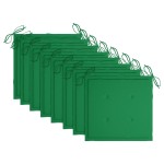 vidaXL Scaune de exterior cu perne, 8 buc., lemn masiv de acacia vidaXL Scaune de exterior cu perne, 8 buc., lemn masiv de acacia