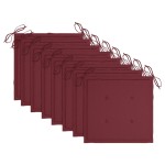 vidaXL Scaune de exterior cu perne, 8 buc., lemn masiv de acacia vidaXL Scaune de exterior cu perne, 8 buc., lemn masiv de acacia
