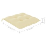 vidaXL Scaune de exterior cu perne, 8 buc., lemn masiv de acacia vidaXL Scaune de exterior cu perne, 8 buc., lemn masiv de acacia