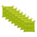 vidaXL Scaune de exterior cu perne, 8 buc., lemn masiv de acacia vidaXL Scaune de exterior cu perne, 8 buc., lemn masiv de acacia